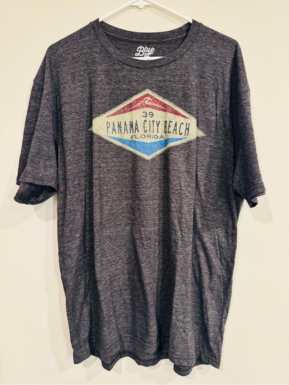 BLUE 84 Panama City Beach Super Soft Souvenir Tshirt XL